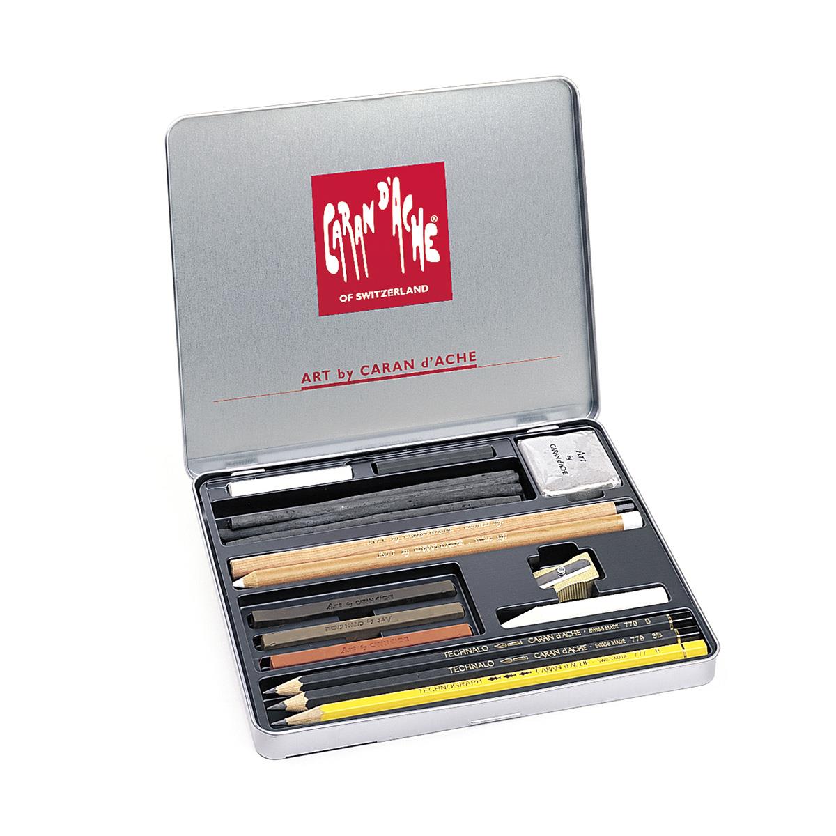 ART BY CARAN D'ACHE  – 17 PARÇA SET