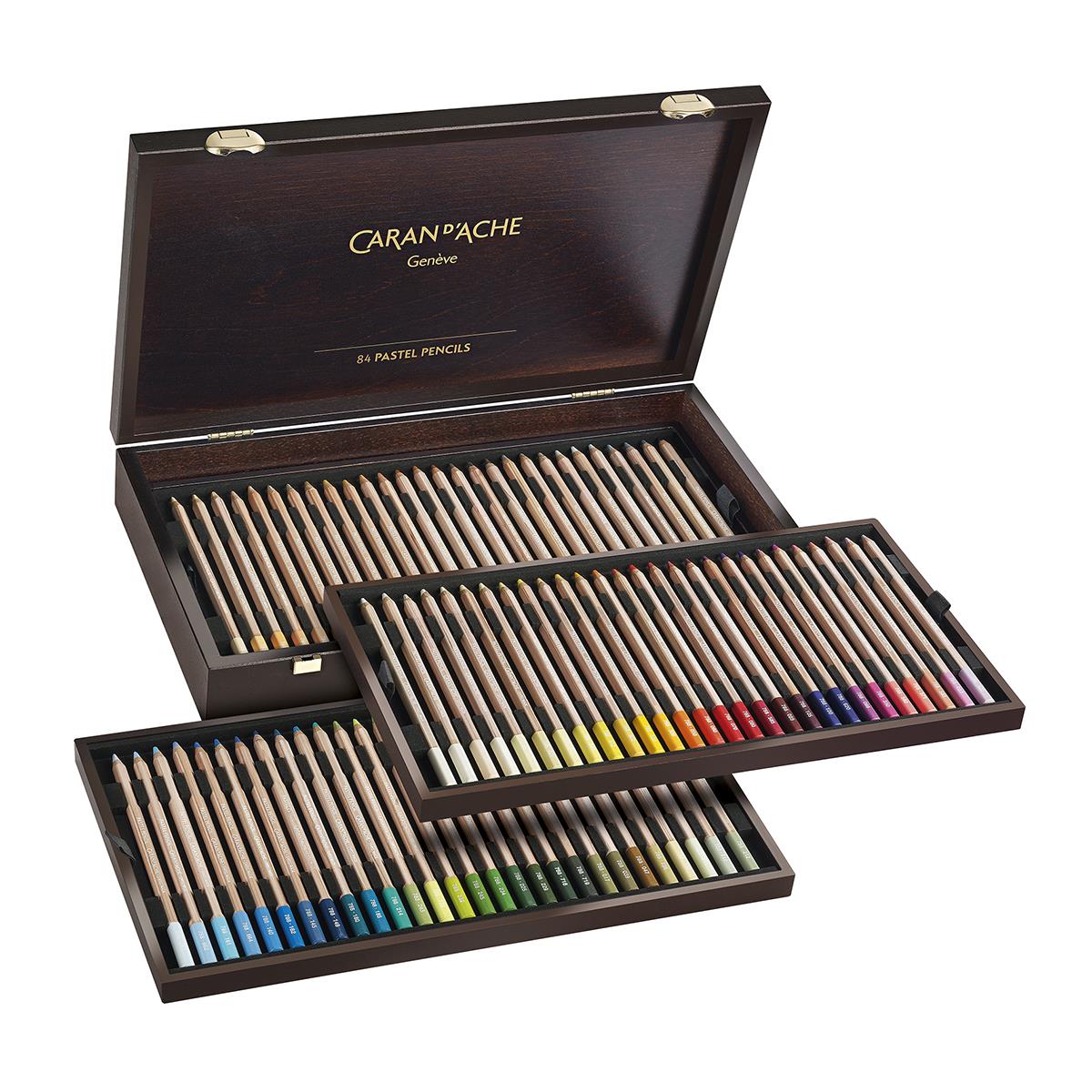 PASTEL PENCILS – 84 RENK AHŞAP KUTULU SET