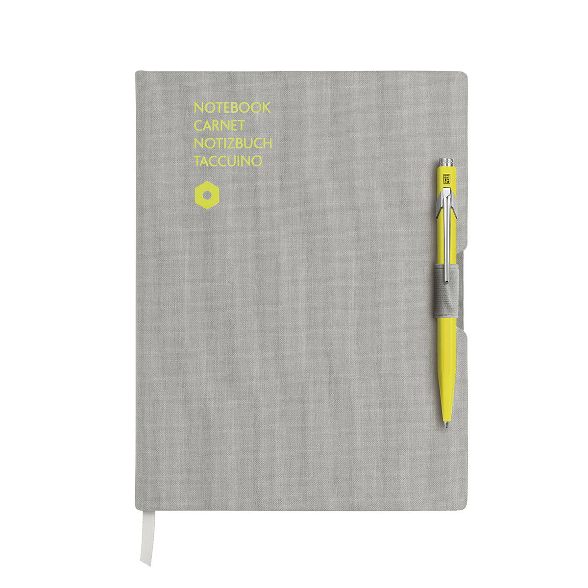 849 SARI TÜKENMEZ KALEM & A5 GRİ DEFTER