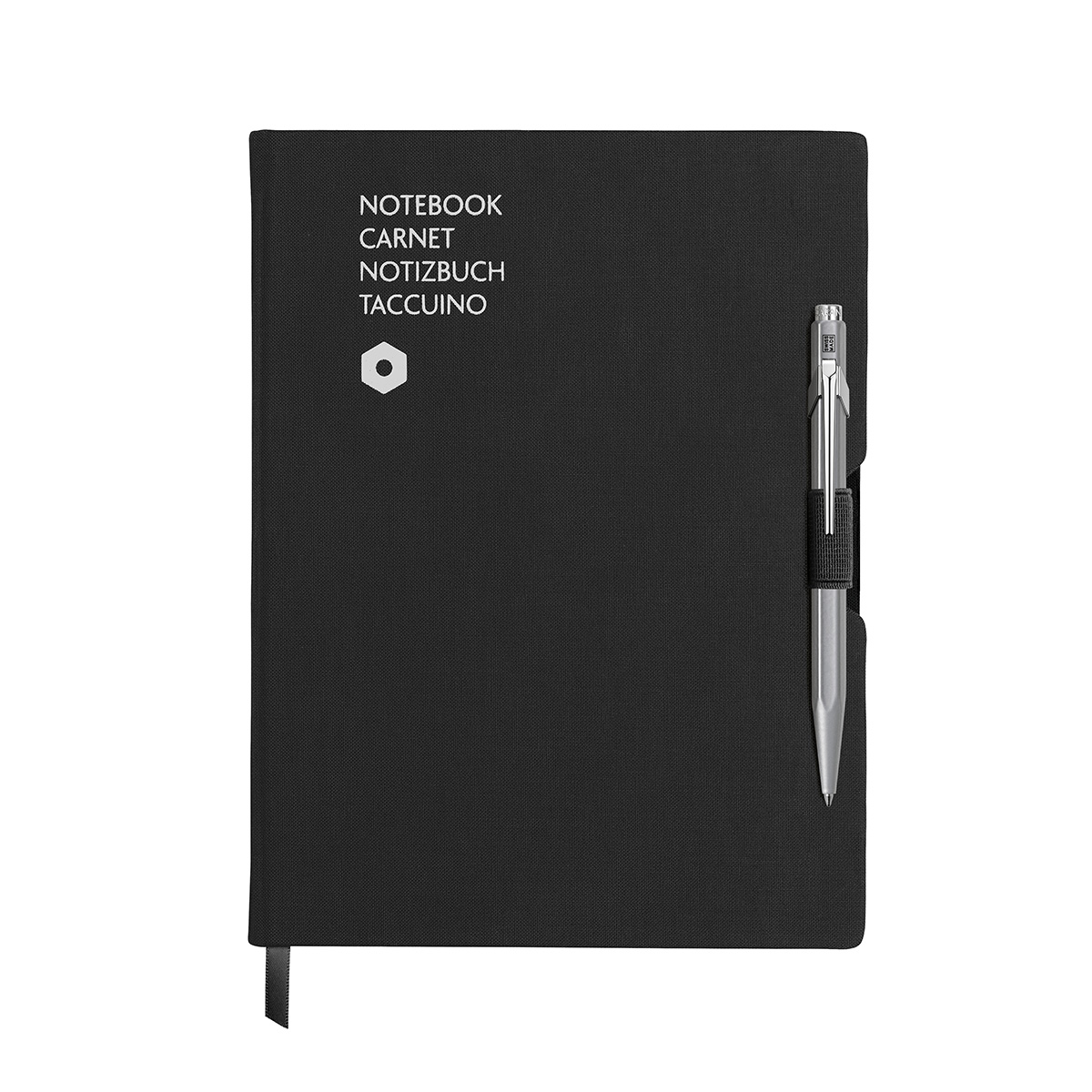 849 GRİ TÜKENMEZ KALEM & A5 SİYAH DEFTER