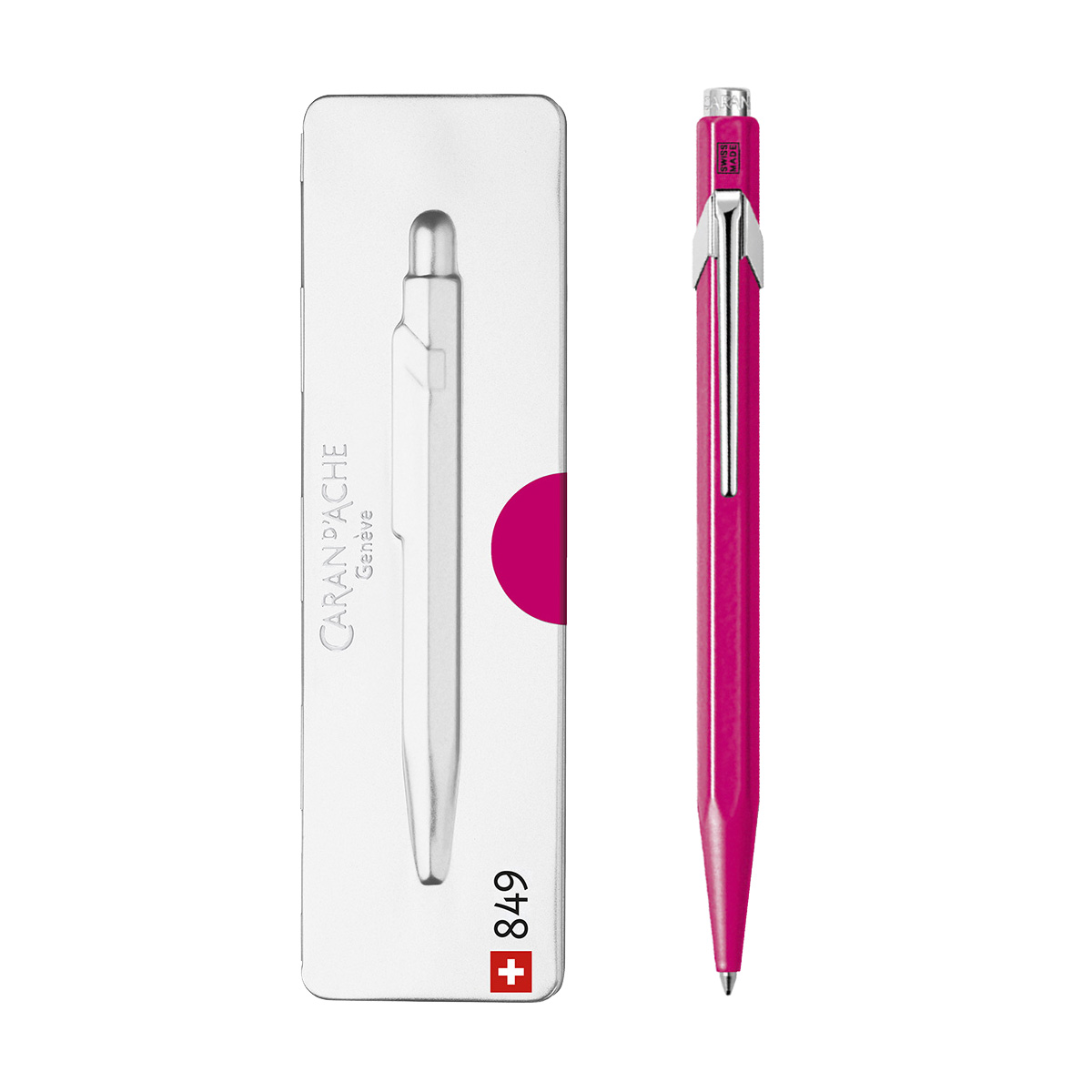 849 POPLINE PEMBE TÜKENMEZ KALEM