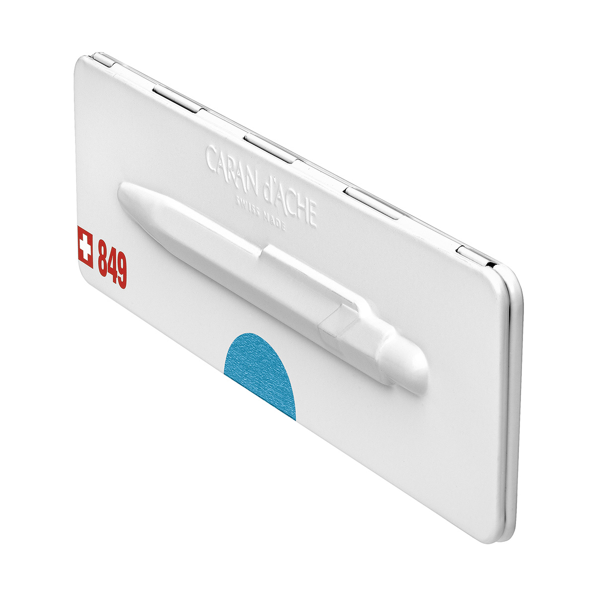 849 POPLINE METALİK TURKUAZ TÜKENMEZ KALEM