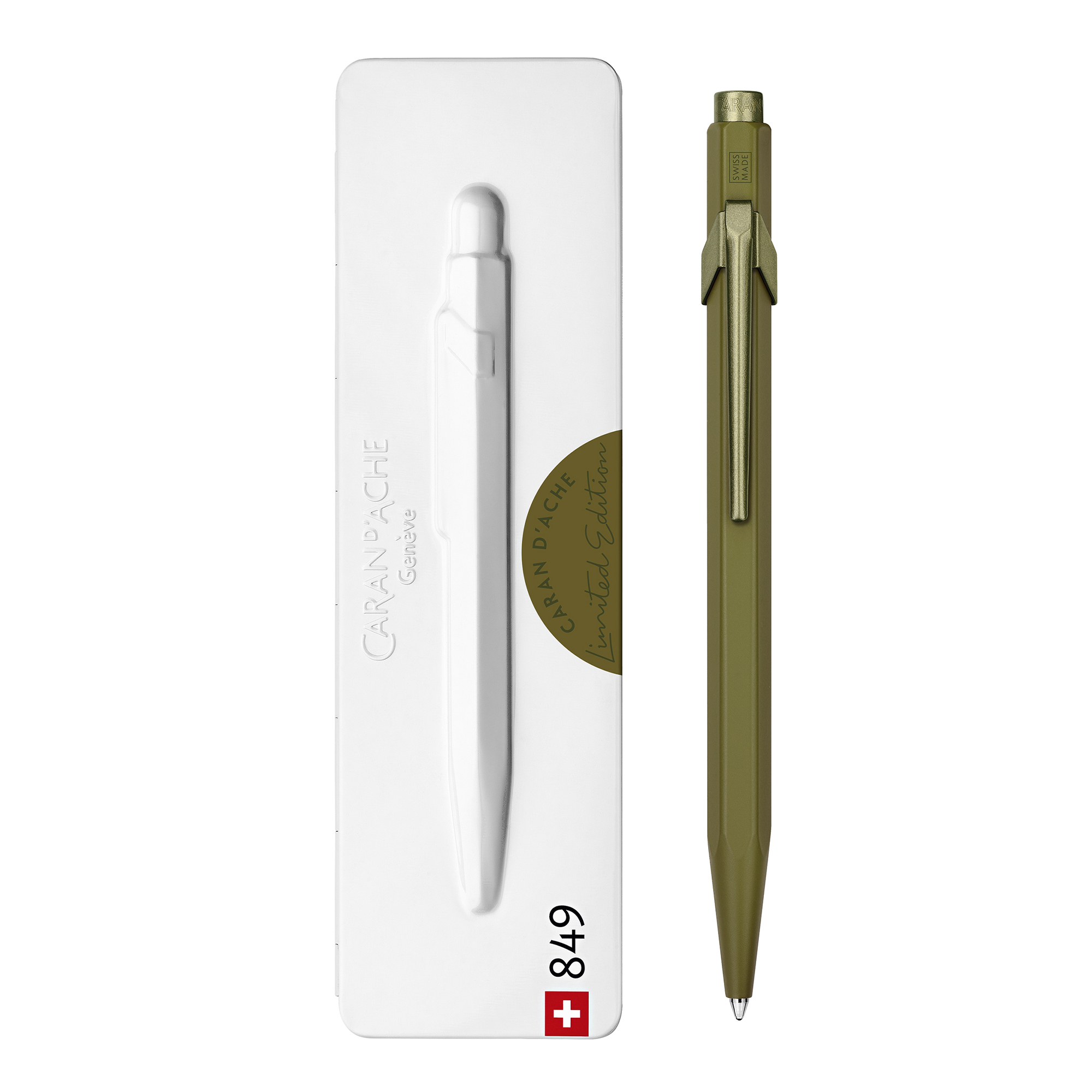 849 CLAIM YOUR STYLE 3 MOSS GREEN TÜKENMEZ KALEM