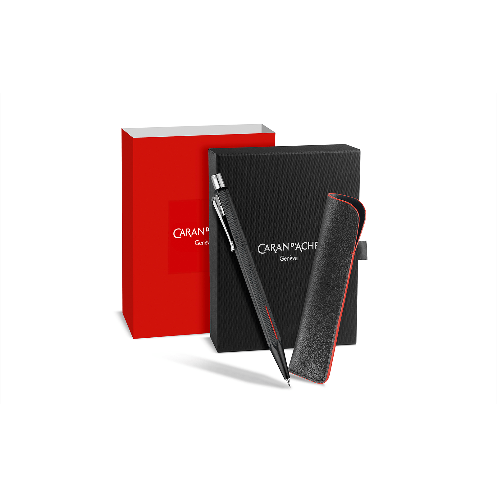 Ecridor Racing Mekanik Kurşun Kalem + Kalem Kılıfı