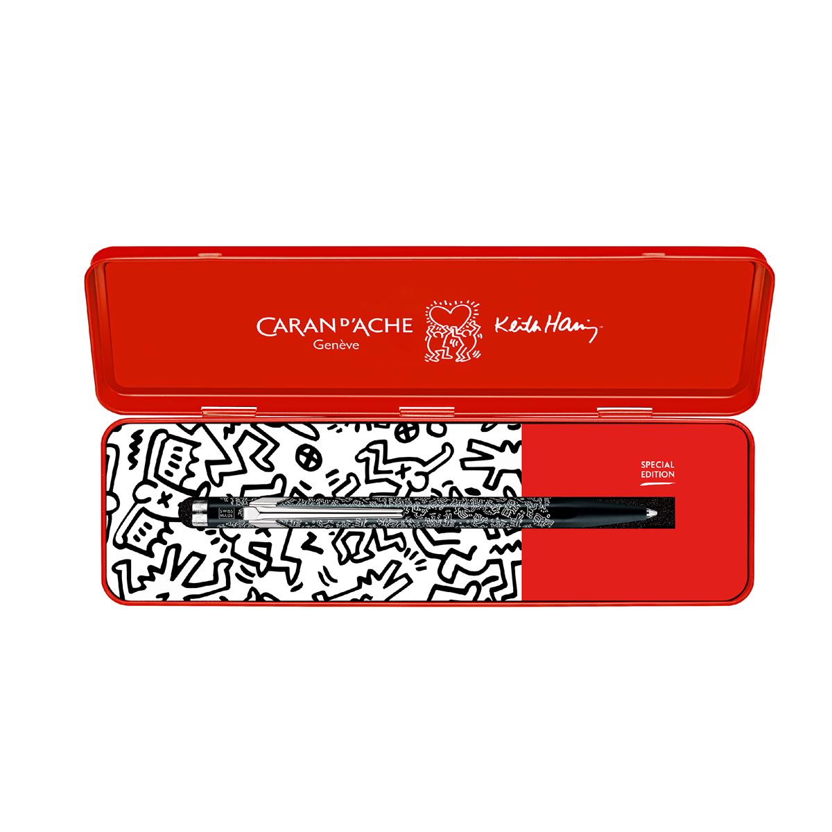 849 KEITH HARING Tükenmez Kalem Siyah - Özel Seri