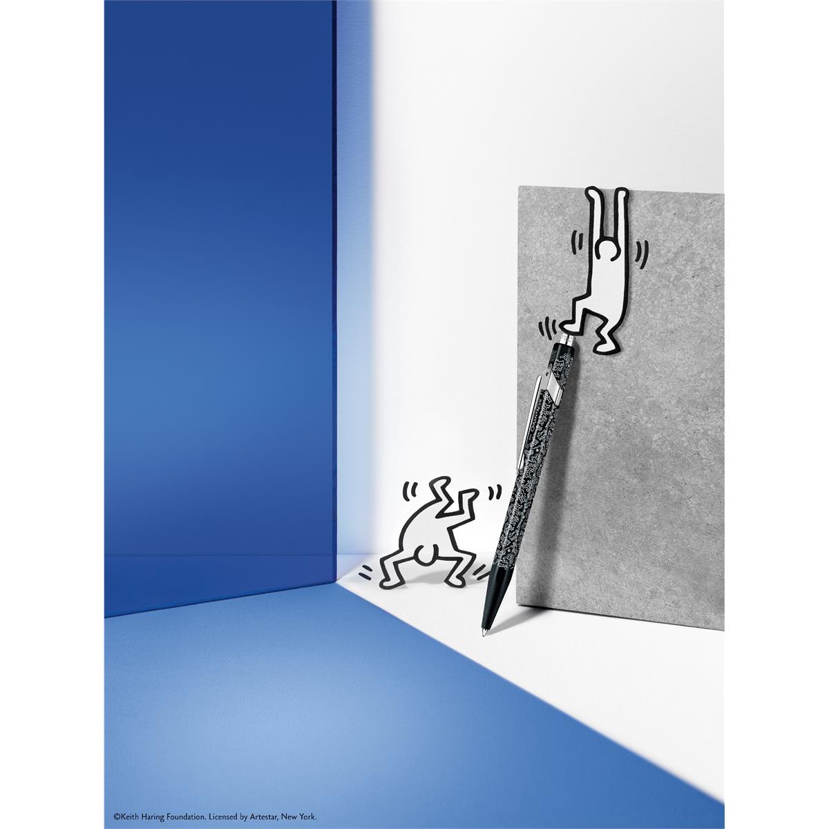 849 KEITH HARING Tükenmez Kalem Siyah - Özel Seri