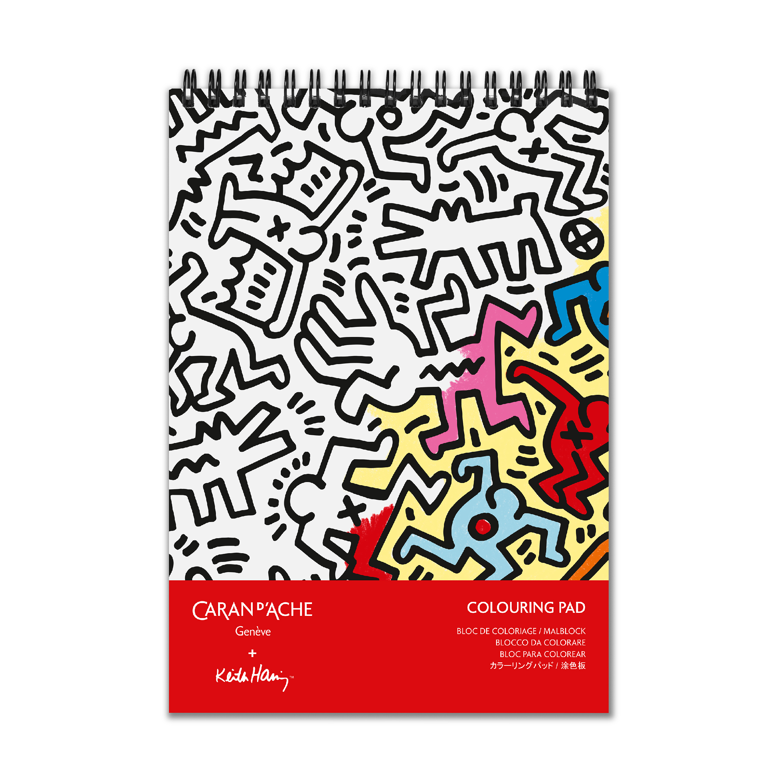 KEITH HARING Boyama Kitabı A5 - Özel Seri