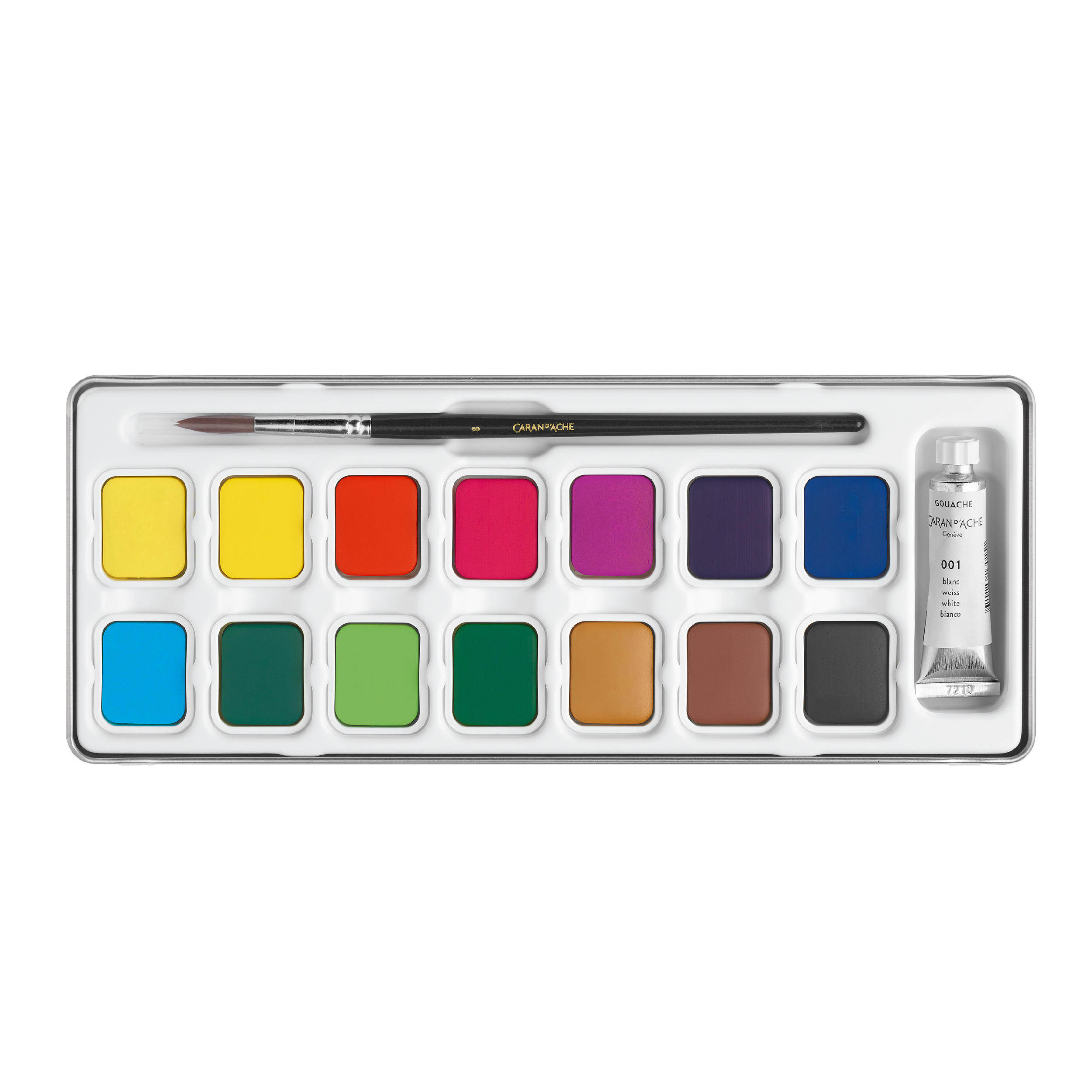 15 Renkli Tablet GOUACHE STUDIO