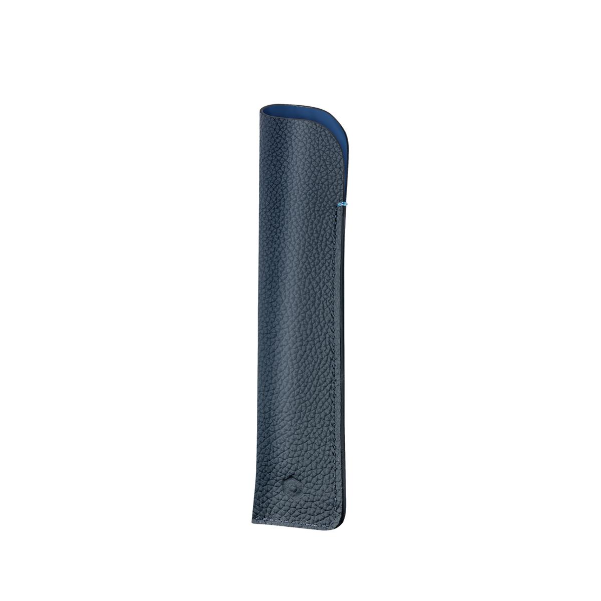 Set ECRIDOR™ COSMIC BLUE Tükenmez Kalem ve Deri Kılıf - Özel Üretim