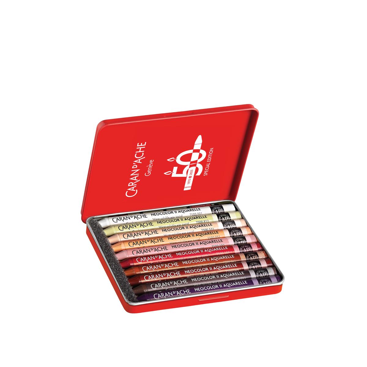10'lu NEOCOLOR™ II PORTRAIT - 50. YIL ÖZEL SERİ