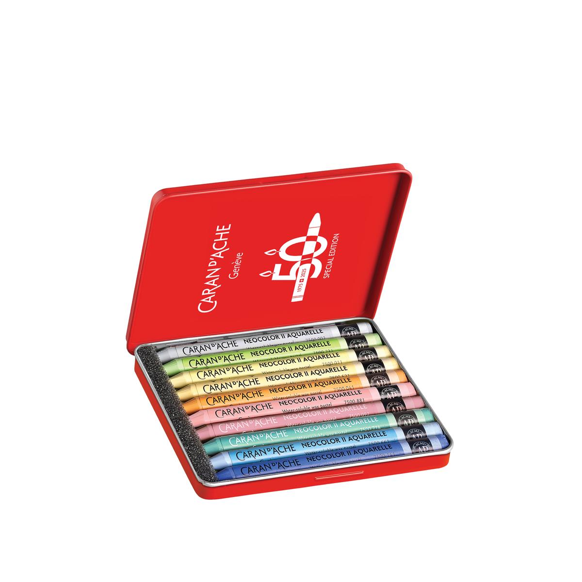 10'lu NEOCOLOR™ II  PASTEL 50. YIL ÖZEL SERİ