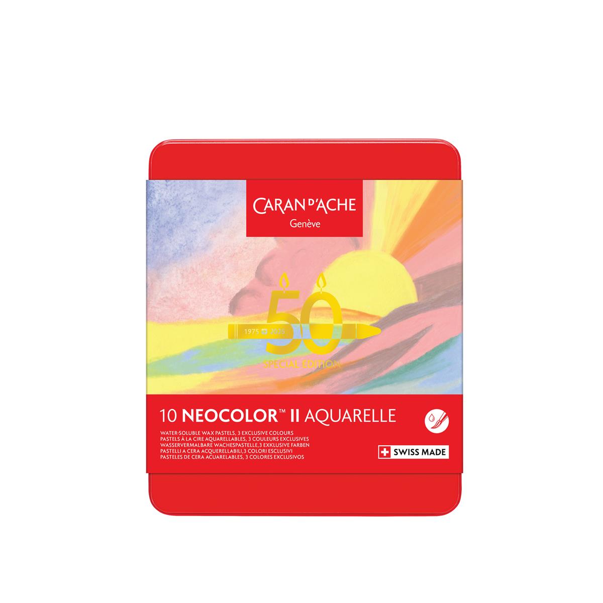 10'lu NEOCOLOR™ II  PASTEL 50. YIL ÖZEL SERİ
