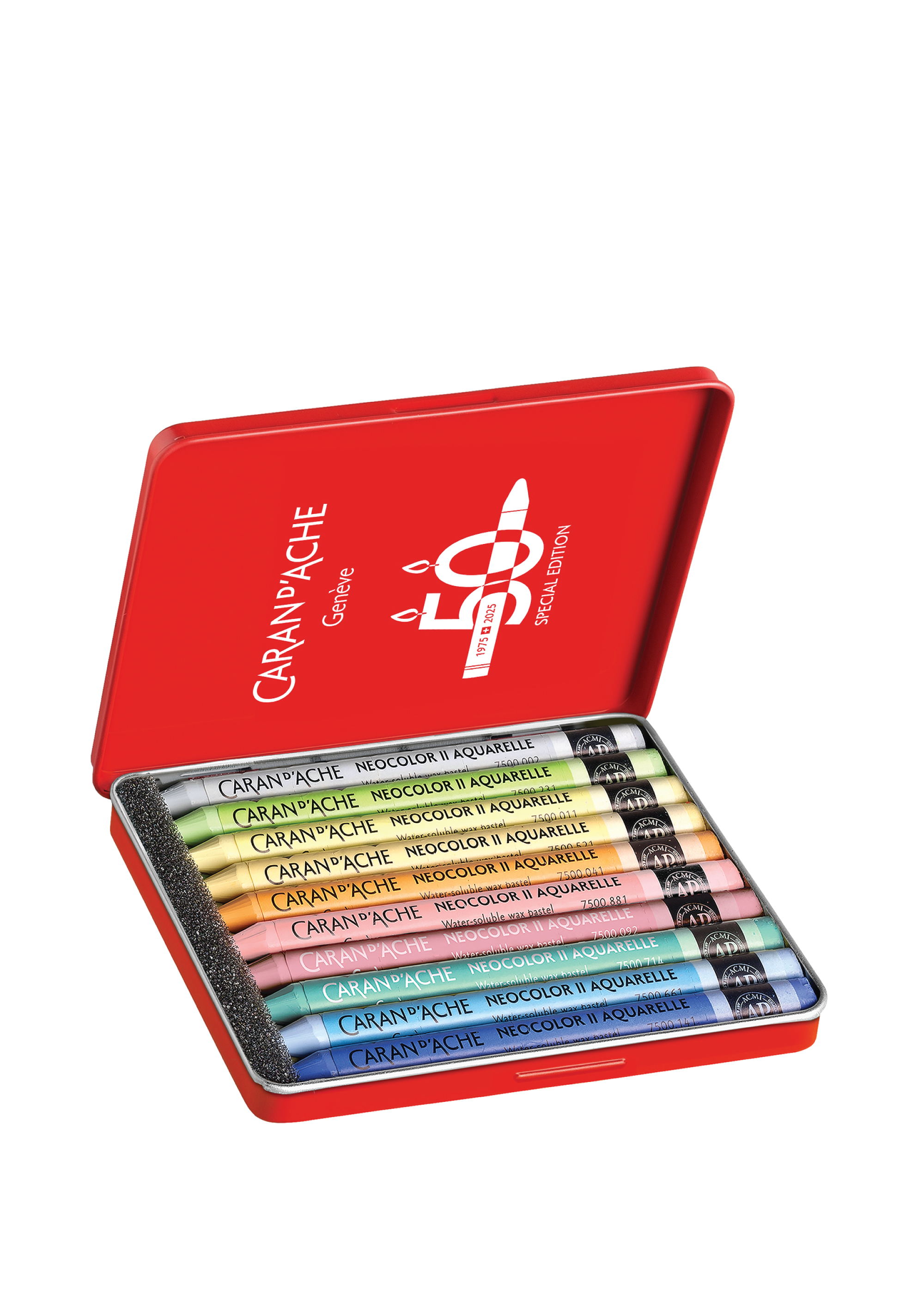 10'lu NEOCOLOR™ II  PASTEL 50. YIL ÖZEL SERİ