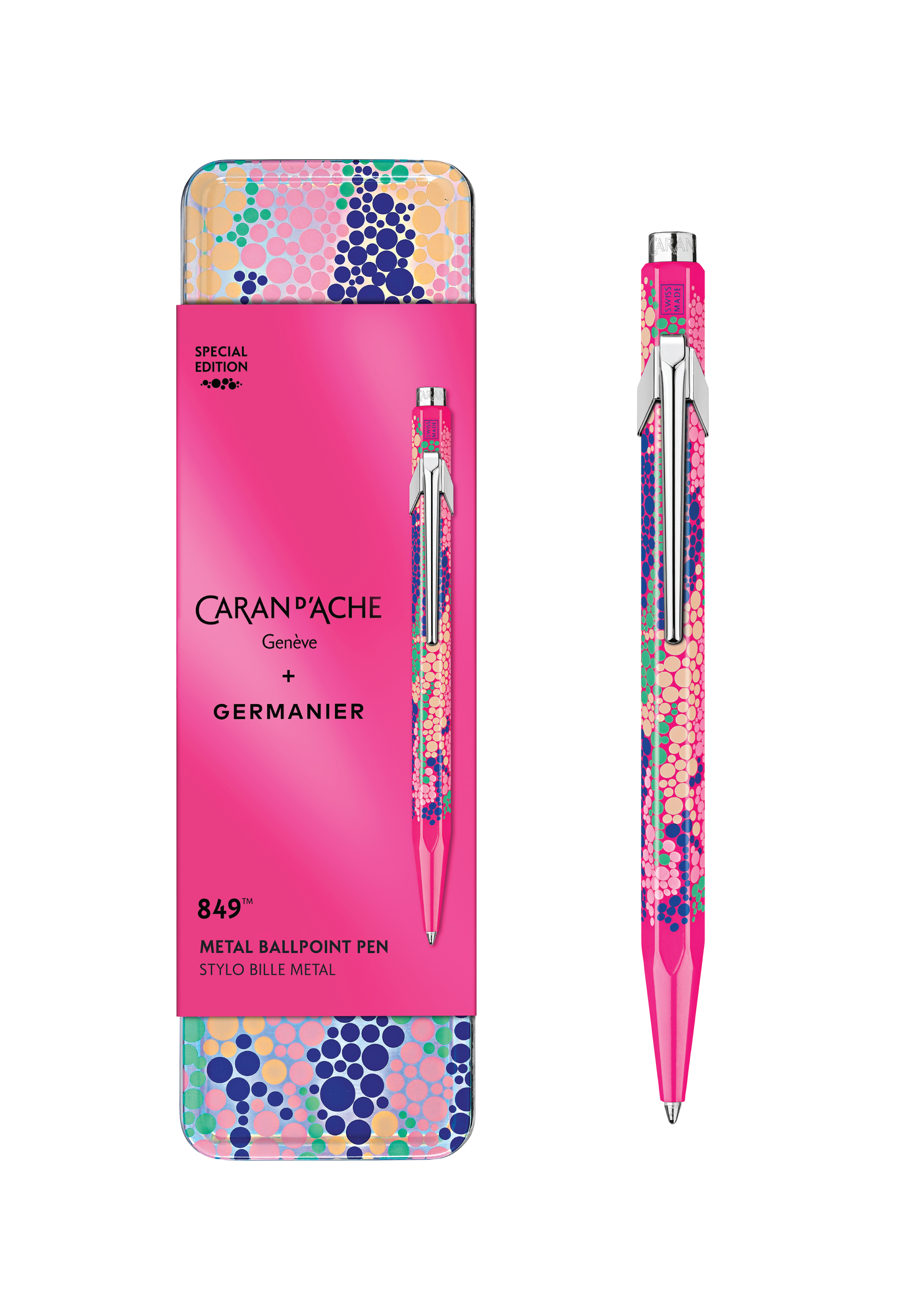 GERMANIER Pembe Tükenmez Kalem 849™ – Özel Seri