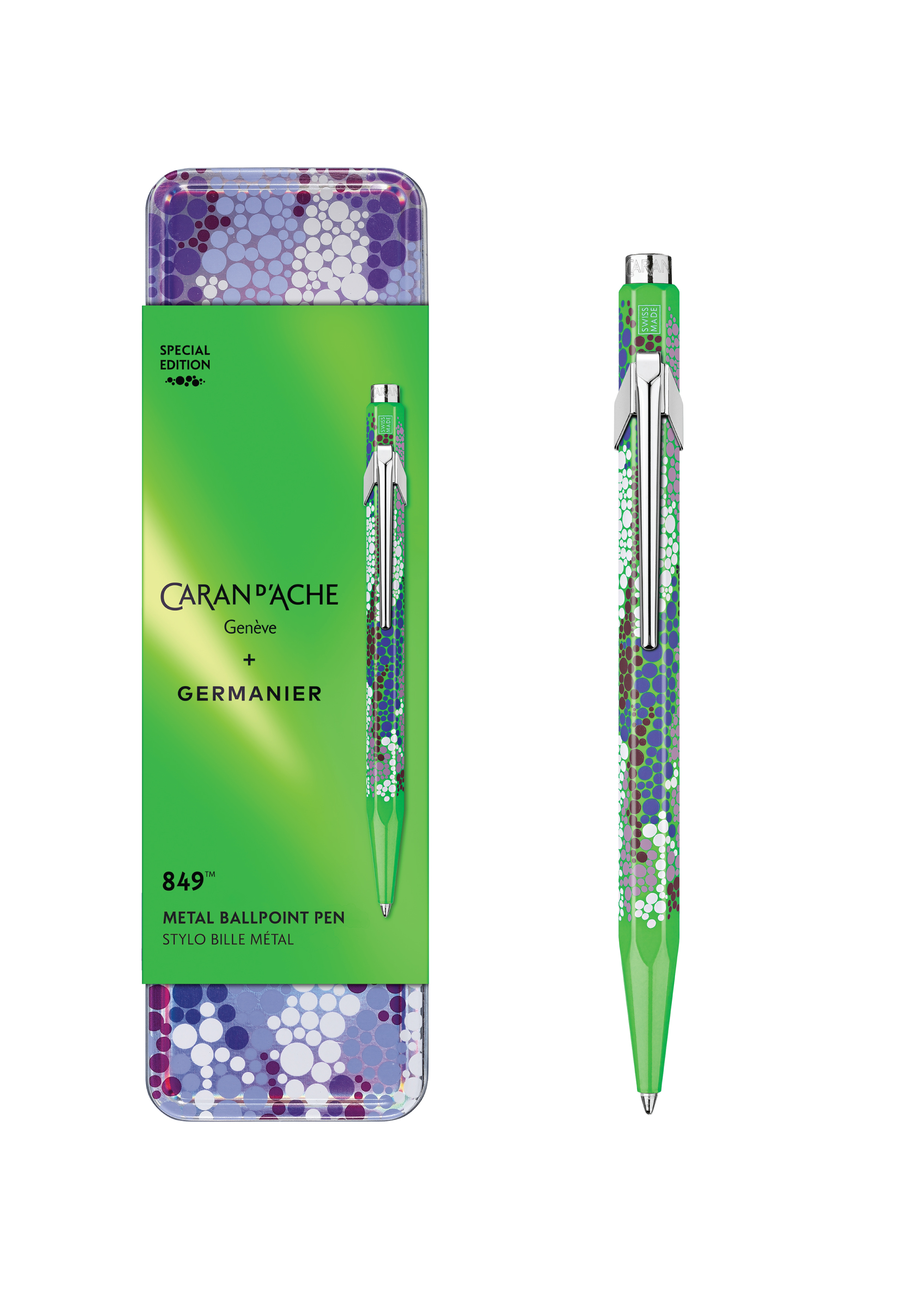 GERMANIER Yeşil Tükenmez Kalem 849™ – Özel Seri